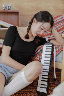 扒开下面